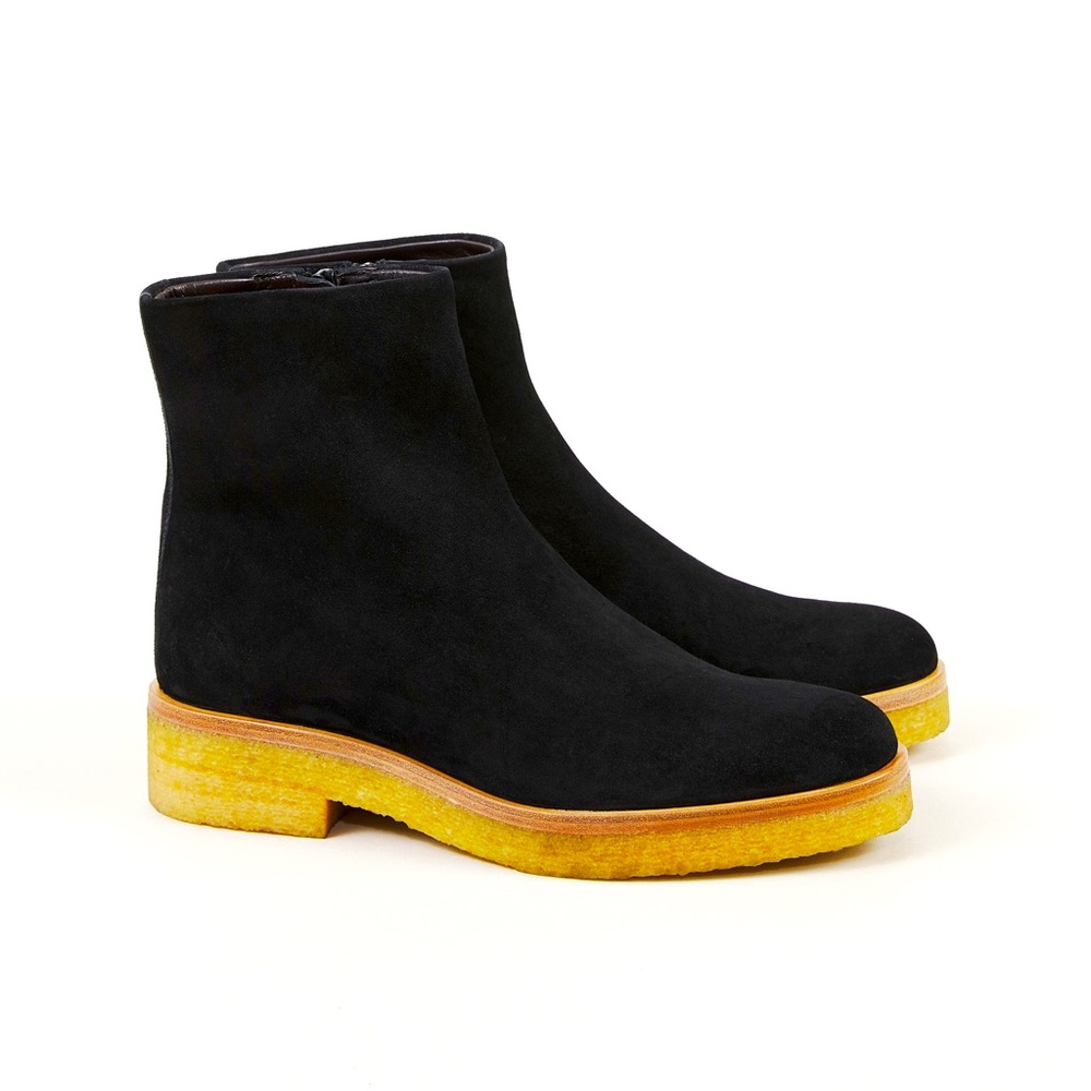 The Row Crepe Chelsea Boot